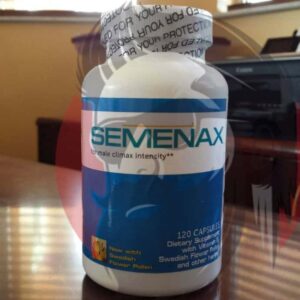 مكمل غذائي لعلاج سرعة القذف SEMENAX، يساعد على زيادة الرغبة والثقة.